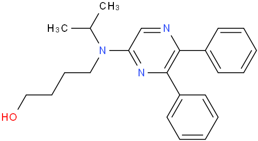 4-[(5,6-二苯基吡嗪-2-基)(异丙醇基)氨基]-1-丁醇