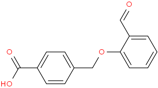 4-[(2-甲烷酰苯氧基)甲基]苯甲酸