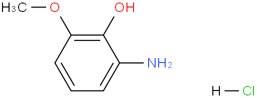 2-氨基-6-甲氧基苯酚盐酸盐