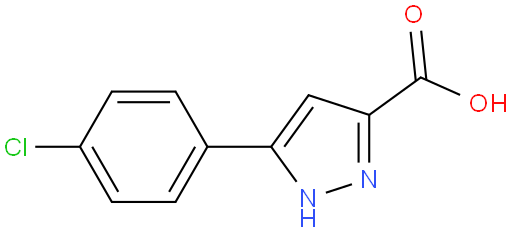 5-(4-氯苯基)-1H-吡唑-3-羧酸