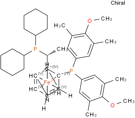 (1R)-1-[双(4-甲氧基-3,5-二甲苯基)膦]-2-[(1R)-1-(二环己基膦)乙基]二茂铁