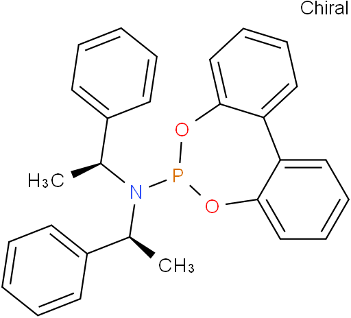 N,N-双[(1S)-(-)-苯乙基]二苯并[d,f][1,3,2]二氧磷杂七环-6-胺