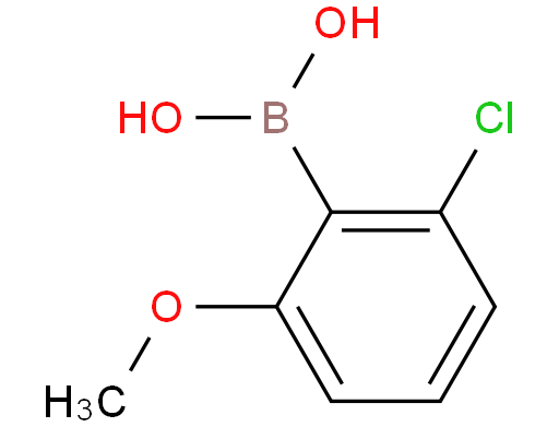 2-氯-6-甲氧基苯硼酸