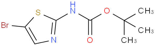 N-Boc-2-氨基-5-溴噻唑