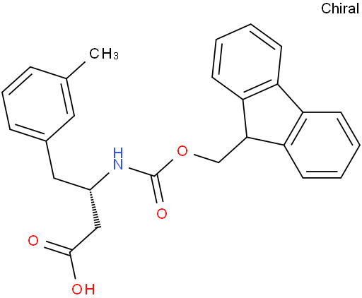 Fmoc-(S)-3-氨基-4-(3-甲基苯基)丁酸