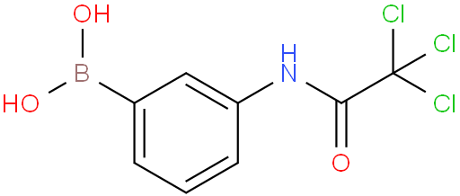 3-(2,2,2-三氯乙酰氨基)苯基硼酸