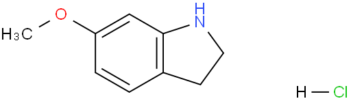 6-甲氧基-2,3-二氢-1H-吲哚盐酸盐