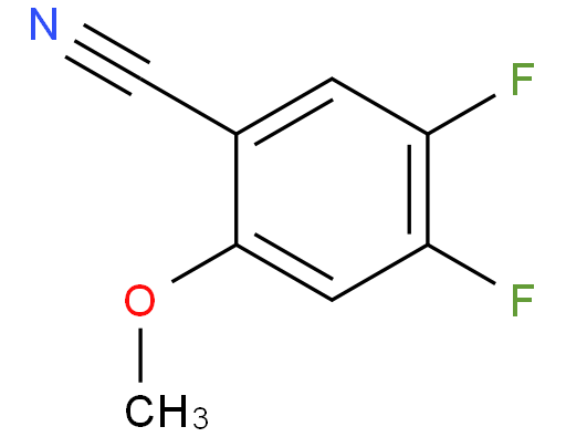 4,5-二氟-2-甲氧基苯甲腈