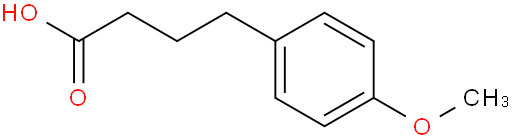 4-(4-甲氧基苯基)丁酸