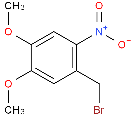 4,5-二甲氧基-2-硝基苄溴
