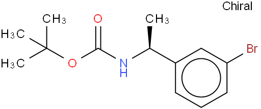 (S)-N-Boc-1-(3-溴苯基)乙胺