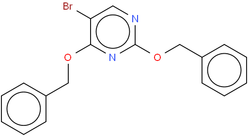 5-溴-2,4-二(苯基甲氧基)-嘧啶