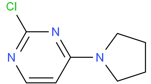 2-氯-4-(吡咯啉-1-基)嘧啶