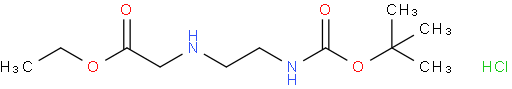 N-(Boc-氨基乙基)甘氨酸乙酯盐酸盐