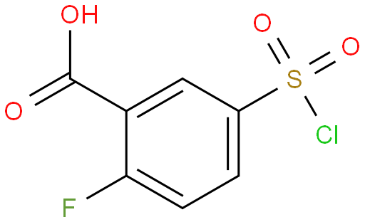 5-氯磺酰基-2-氟苯甲酸