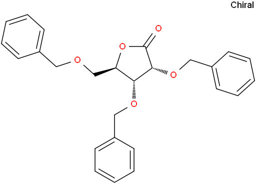 2,3,5-三苄氧基-D-核糖酸-1,4-内酯