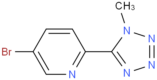 5-溴-2-(1-甲基-1H-四唑-5-基)-吡啶