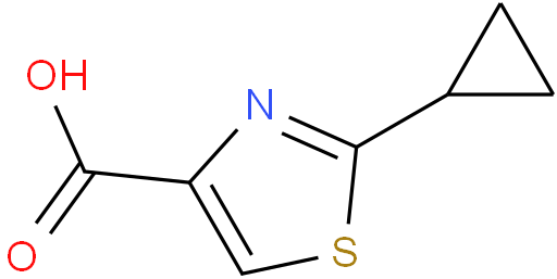 2-环丙基噻唑-4-羧酸