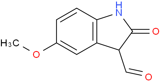 5-甲氧基-2-氧代吲哚啉-3-甲醛