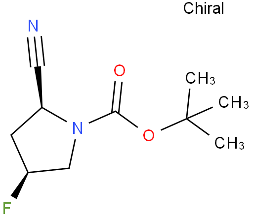 (2S,4S)-2-氰基-4-氟吡咯烷-1-羧酸叔丁酯