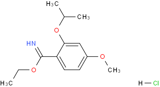 2-异丙氧基-4-甲氧基苯甲亚胺乙酯