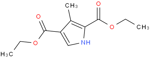 3-甲基-1H-吡咯-2,4-二羧酸二乙酯