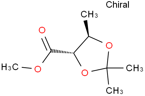 (4S,5R)-2,2,5-三甲基-1,3-二氧戊环-4-羧酸甲酯