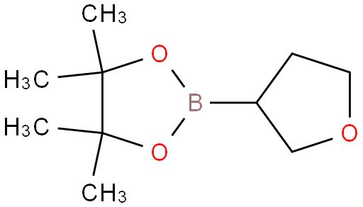 4,4,5,5-四甲基-2-(四氢呋喃-3-基)-1,3,2-二氧杂环戊硼烷