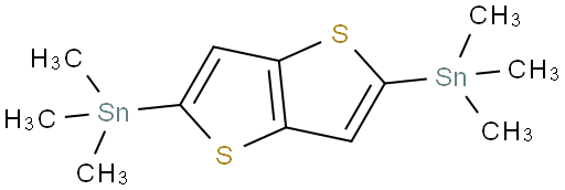 2,5-二(三甲基甲锡烷基)噻吩并[3,2-b]噻吩