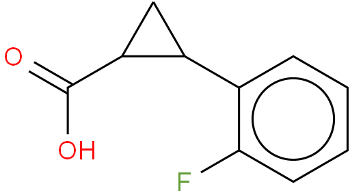 2-(2-氟苯基)环丙烷甲酸