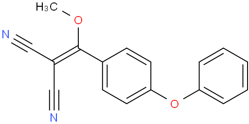 2-(甲氧基(4-苯氧基苯基)亚甲基)丙二腈