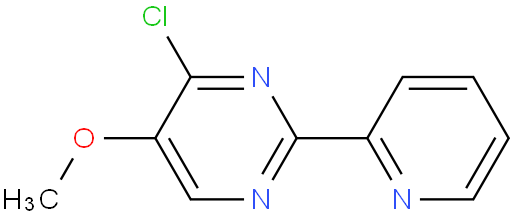 4-氯-5-甲氧基-2-(2-吡啶基)嘧啶