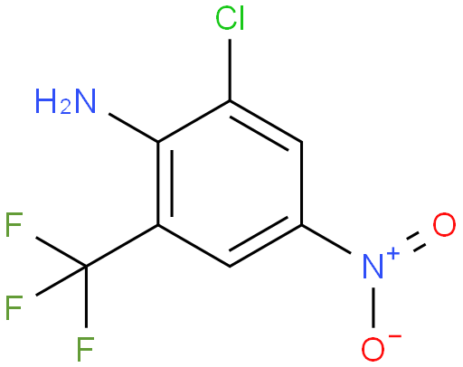 2-氯-4-硝基-6-(三氟甲基)苯胺