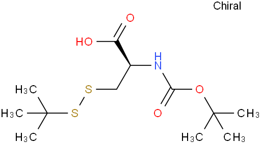 Boc-S-叔丁巯基-L-半胱氨酸