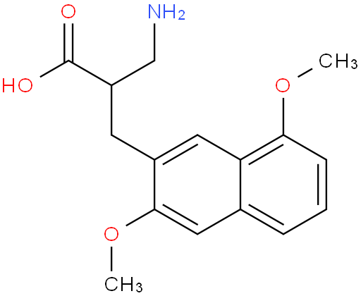 3-氨基-2-((3,8-二甲氧基萘-2-基)甲基)丙酸