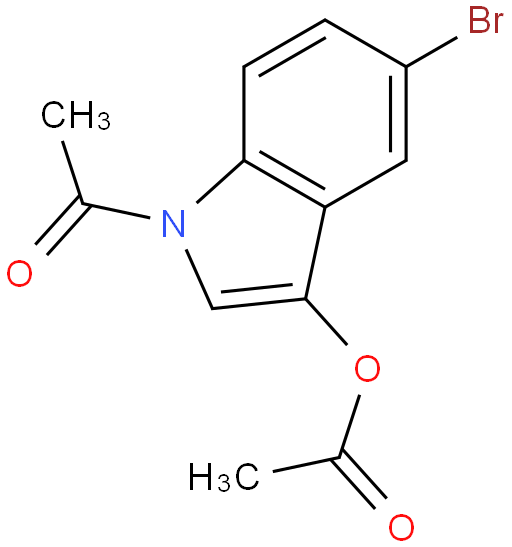 N-乙酰基5溴吲哚3乙酸酯