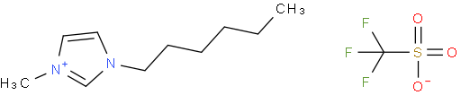 1-己基-3-甲基咪唑三氟甲磺酸盐