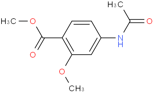 4-乙酰胺基-2-甲氧基苯甲酸甲酯