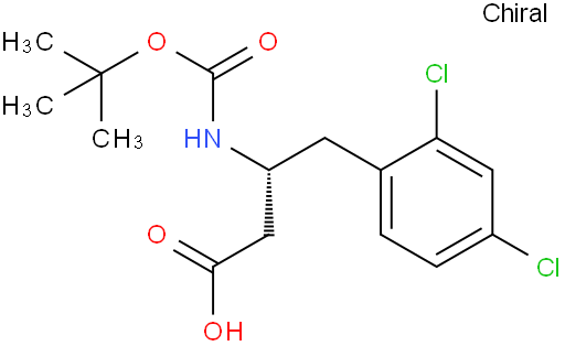 Boc-(R)-3-氨基-4-(2,4-二氯苯基)丁酸