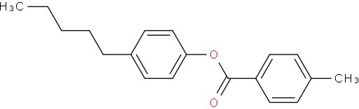 4-甲基苯甲酸对戊基苯酚酯