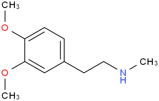 2-(3,4-二甲氧基苯基)-N-甲基乙胺