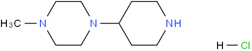 1-甲基-4-(哌啶-4-基)哌嗪盐酸盐