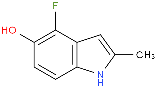4-氟-5-羟基-2-甲基吲哚