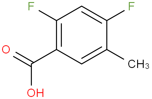 2,4-二氟-5-甲基苯甲酸