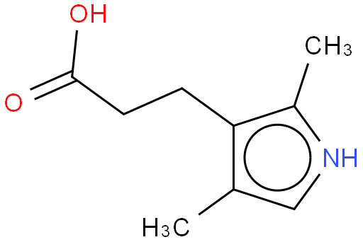2,4-二甲基3-吡咯丙酸