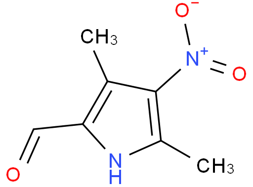 3,5-二甲基-4-硝基-2-吡咯甲醛