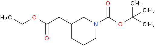 2-(1-Boc-3-哌啶基)乙酸乙酯