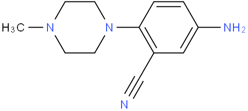 5-氨基-2-(4-甲基哌嗪-1-基)苯甲腈