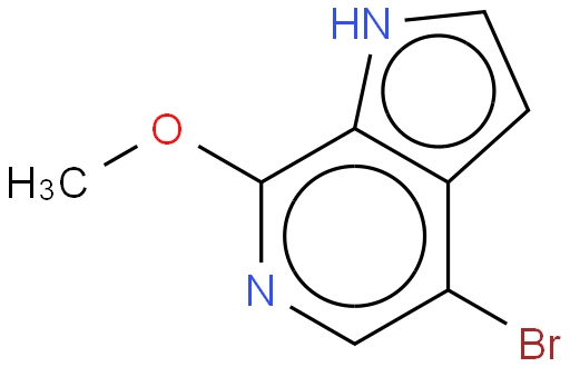 4-溴-7-甲氧基-1H-吡咯并[2,3-c]吡啶