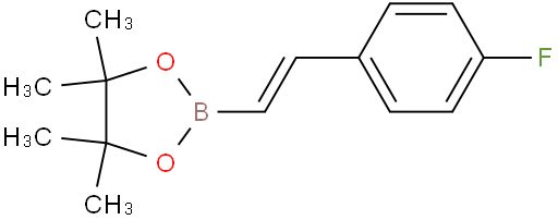 4-氟-反-beta-苯乙烯硼酸频哪醇酯